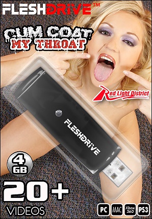 20+ Cum Coat My Throat 4gb usb FLESHDRIVE