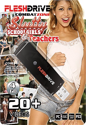 20+ Slutty Schoolgirls & Teachers Video on 4gb usb FLESHDRIVE