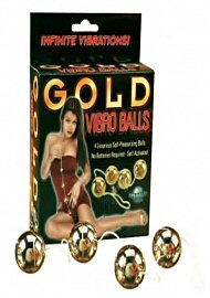 Gold Vibro Balls 4pc. Set (104858)