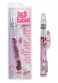 Thrusting Orgasm Jack Rabbit Vibrator - Pink (186843)