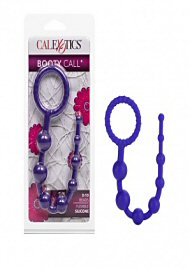 Booty Call X-10 Silicone Anal Beads Purple 8 Inch (189165)
