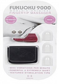 Fukuoku 9000 Fingertip Massager With Stimulating Tips Silicone (52467)
